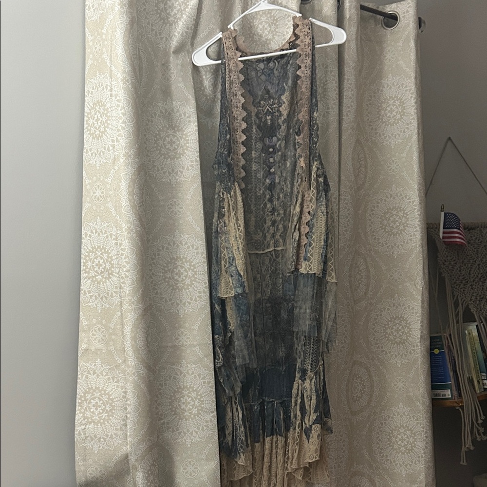 Bohemian Sleeveless Lace Vest